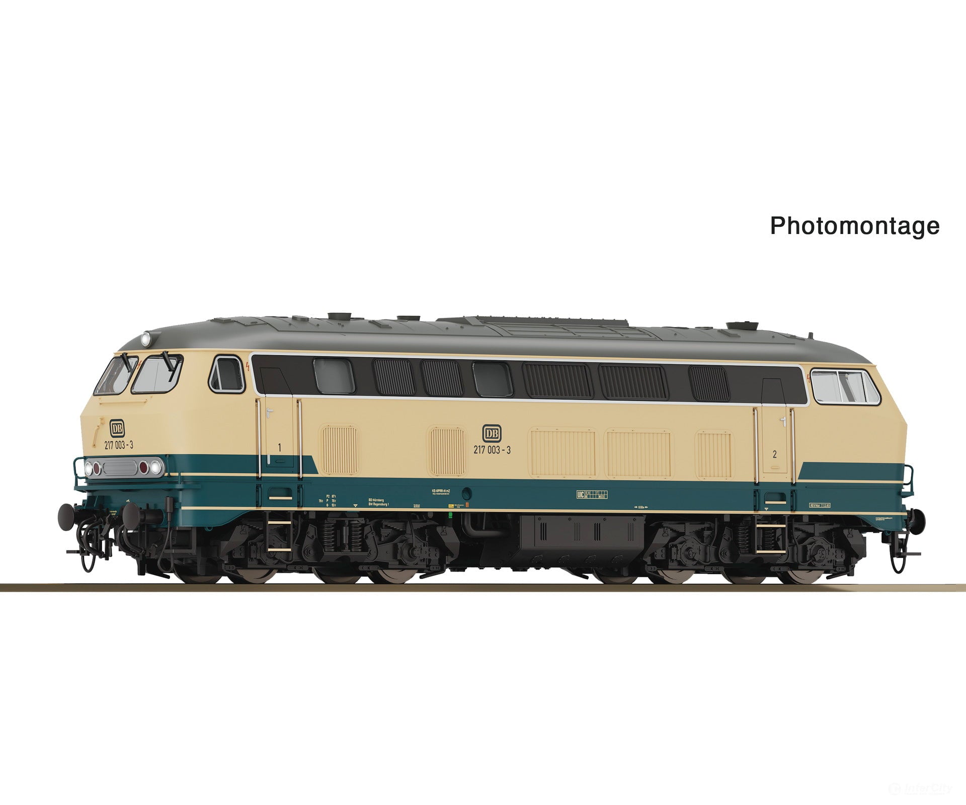 Roco 7310068 HO Diesel locomotive 217 003-3 DB DCC Digital Sound European Locomotives