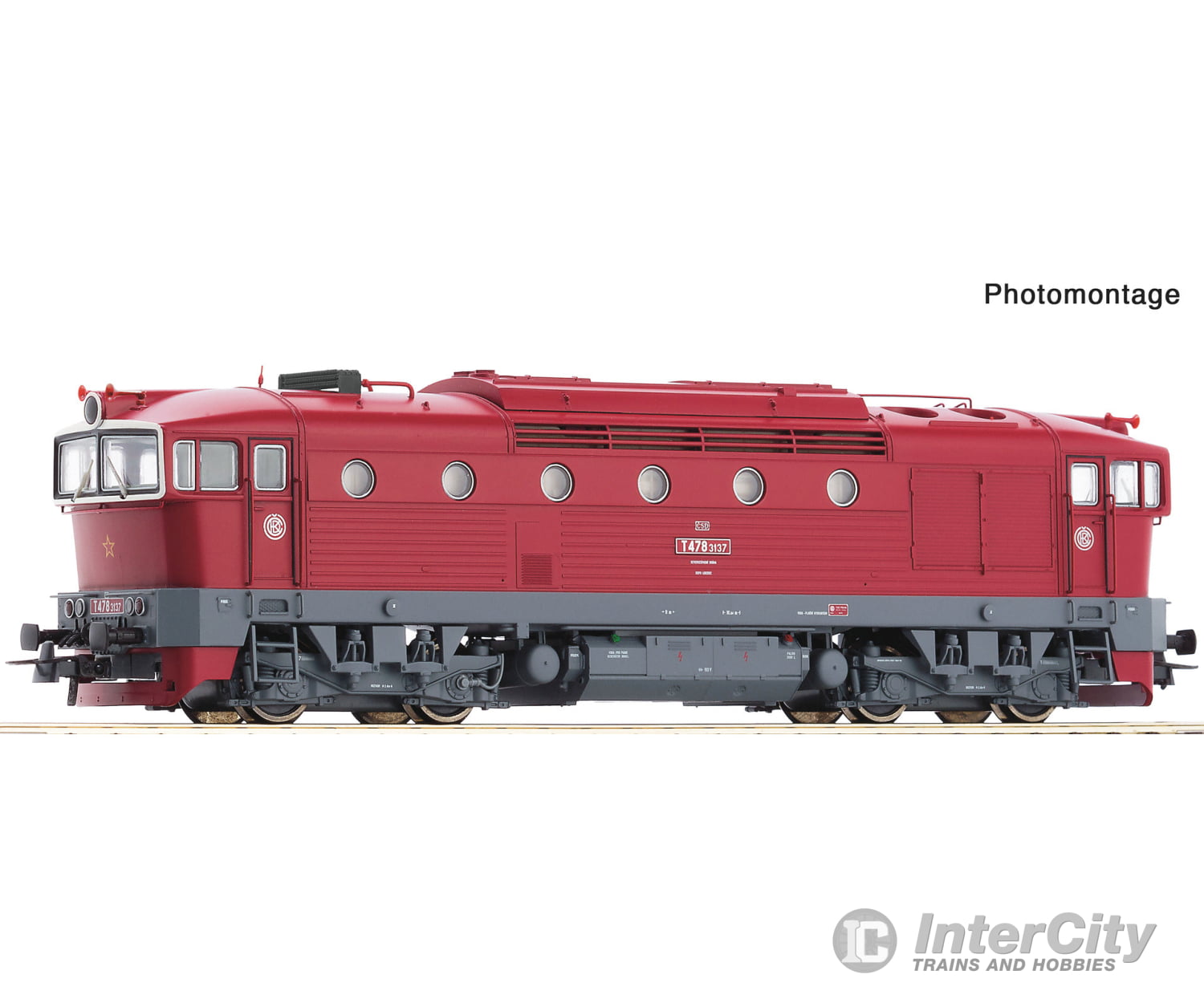 Roco 7310071 Ho Diesel Locomotive T 478.3137 Csd Dcc Digital Sound European Locomotives