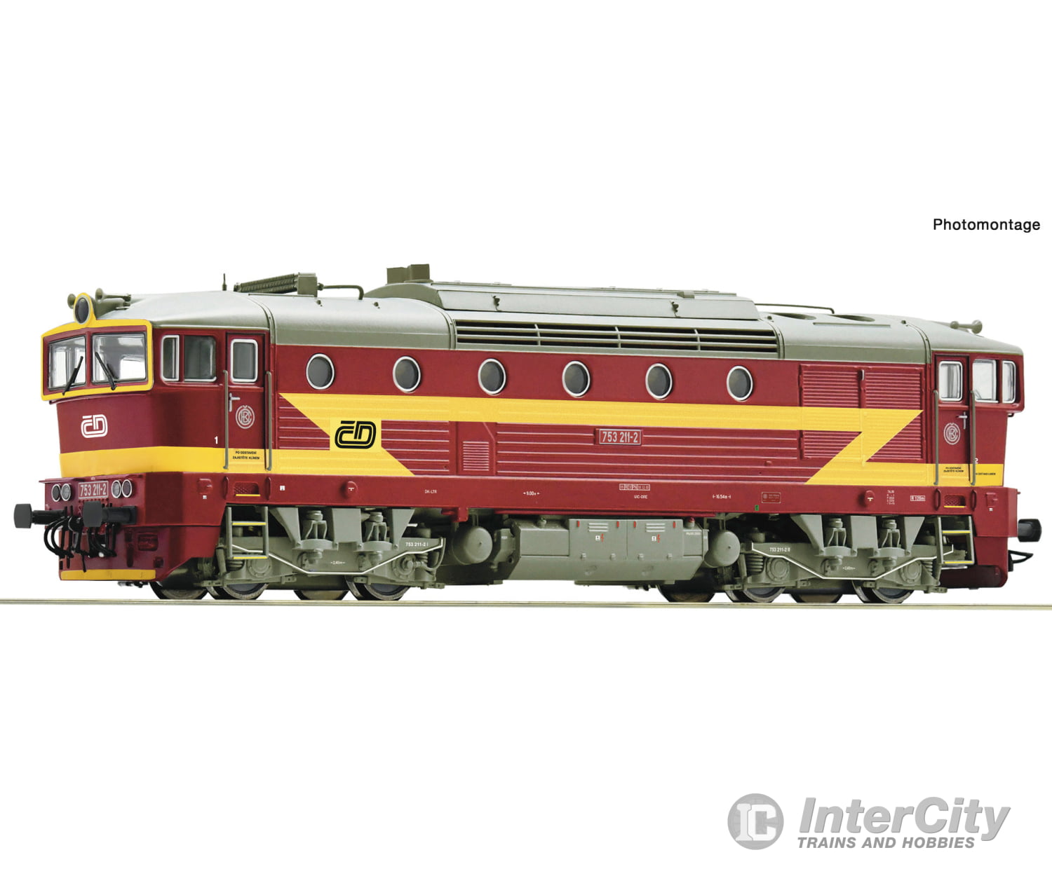 Roco 7310088 HO Diesel locomotive 753 211-2 CD DCC Digital Sound European Locomotives