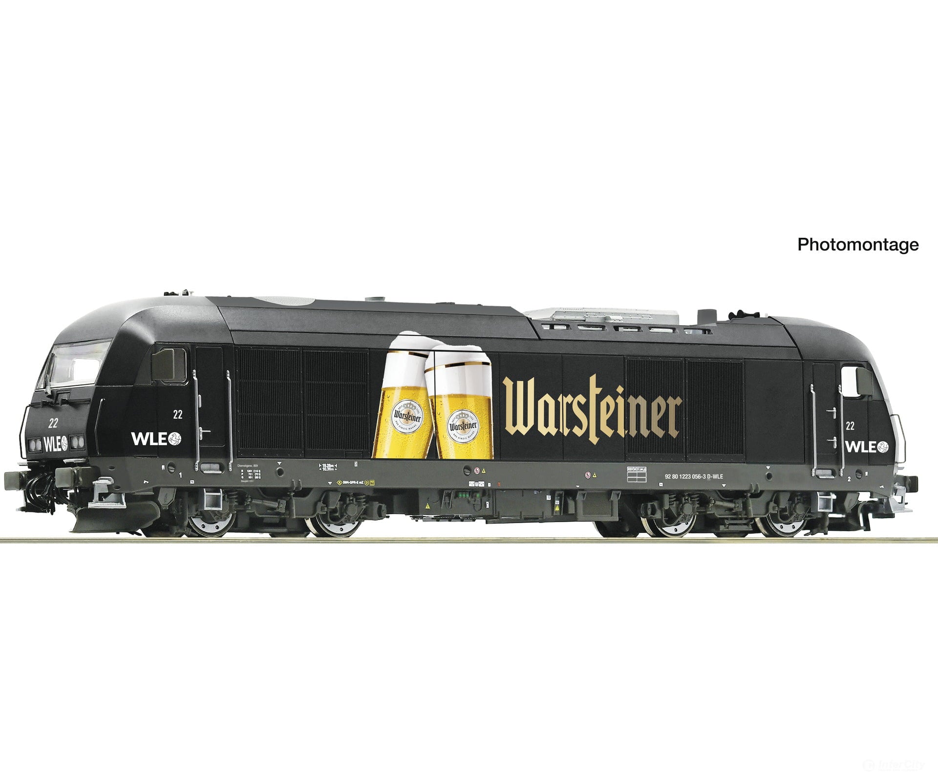 Roco 7310104 HO Diesel locomotive 22 ’Warsteiner’ WLE DCC Digital Sound European Locomotives