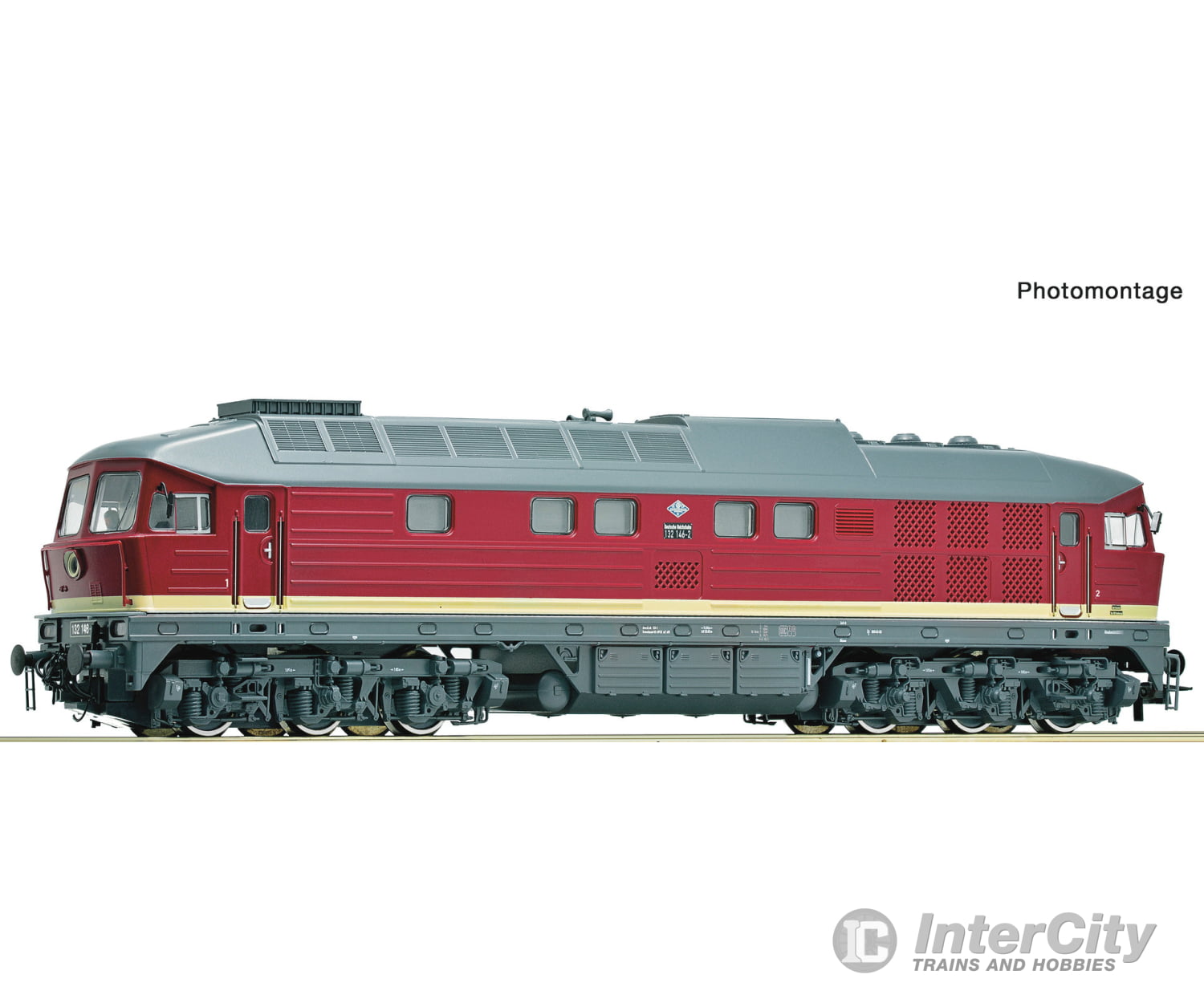 Roco 7320039 Ho Diesel Locomotive 132 146-2 Dr Era 4 (Marklin Ac Sound) European Locomotives