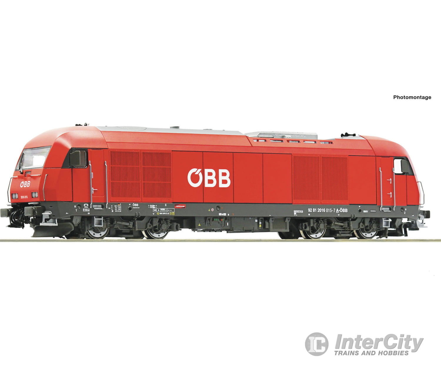 Roco 7320087 HO Diesel locomotive 2016 015-7 ÖBB Marklin AC Digital Sound European Locomotives