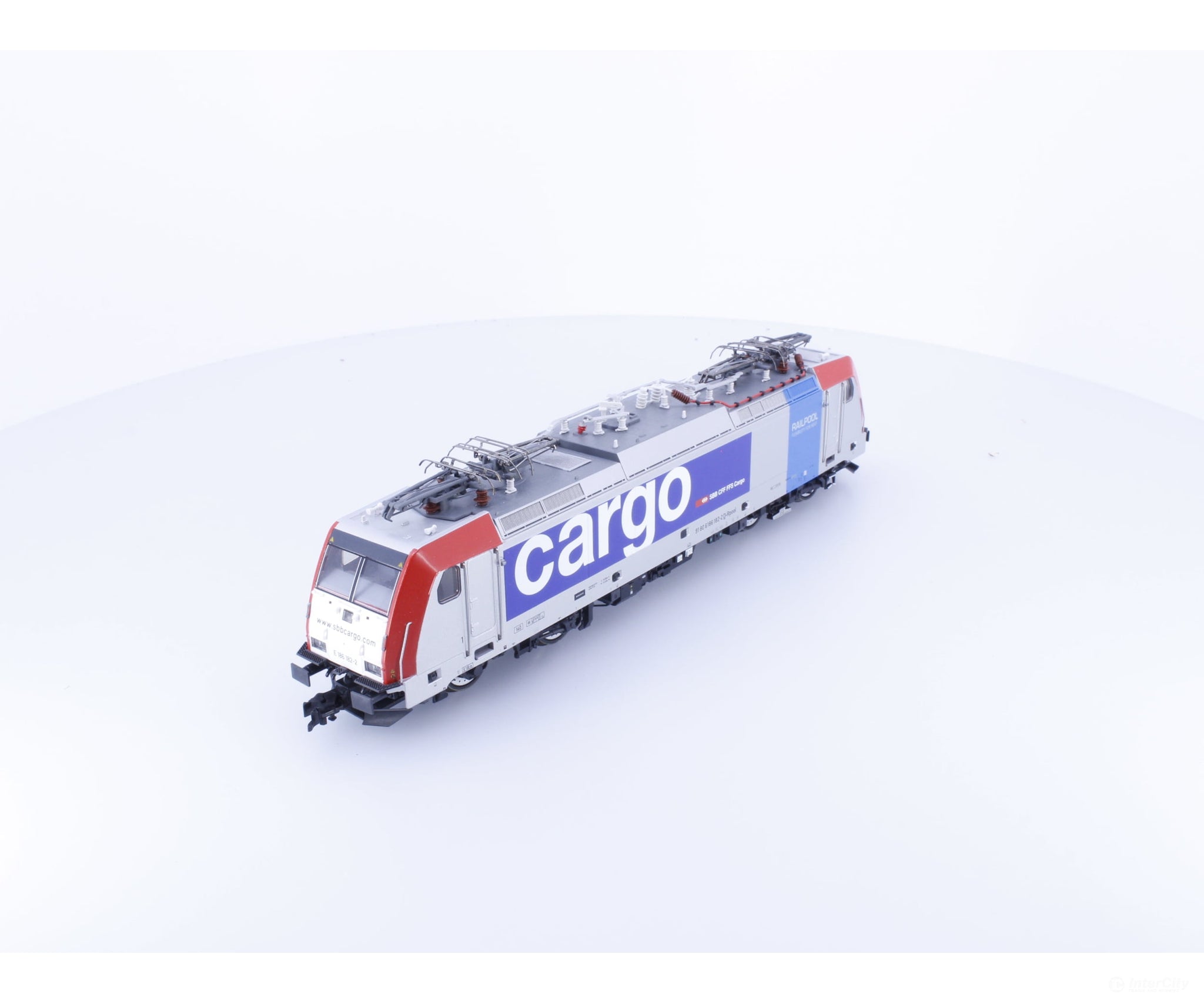 Roco 73653 HO SBB-CFF-FFS BR 186 Railpool Cargo E-Lok 182-2 DCC Ready European Locomotives