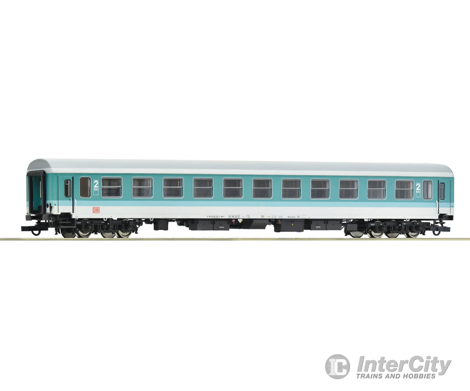 Roco 74809 Ho 2Nd Class Passenger Coach Db Ag European Passenger Cars