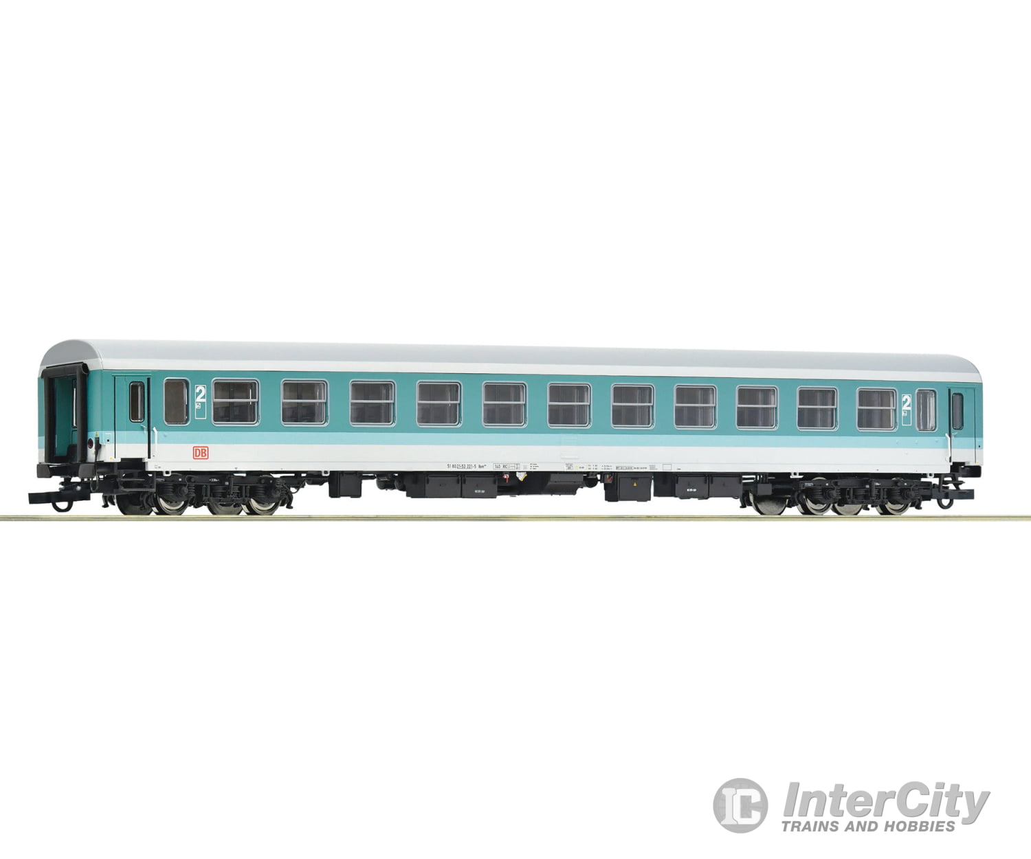 Roco 74810 Ho 2Nd Class Passenger Coach Db Ag European Passenger Cars