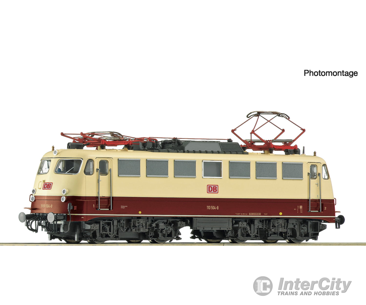 Roco 7500017 Ho Electric Locomotive 110 504-8 Db Ag Era 5 (Dc) European Locomotives