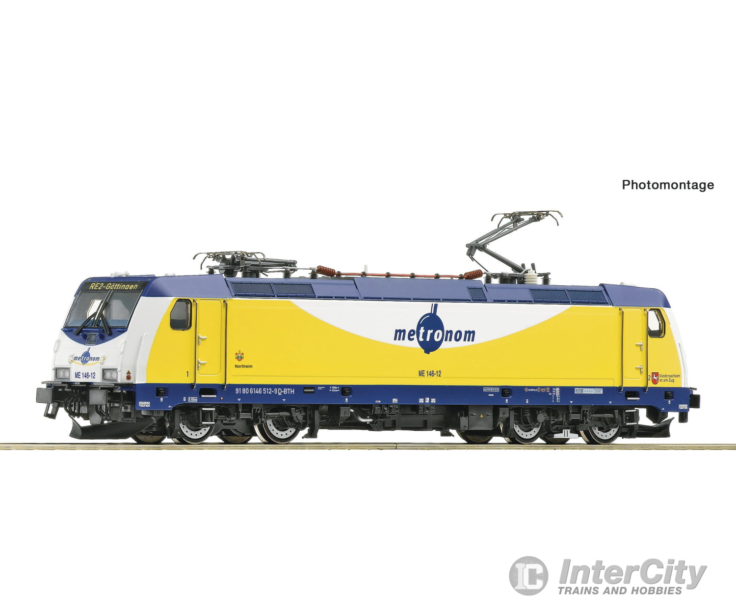 Roco 7500037 Ho Electric Locomotive Me 146-12 Metronom Era 6 (Dc) European Locomotives