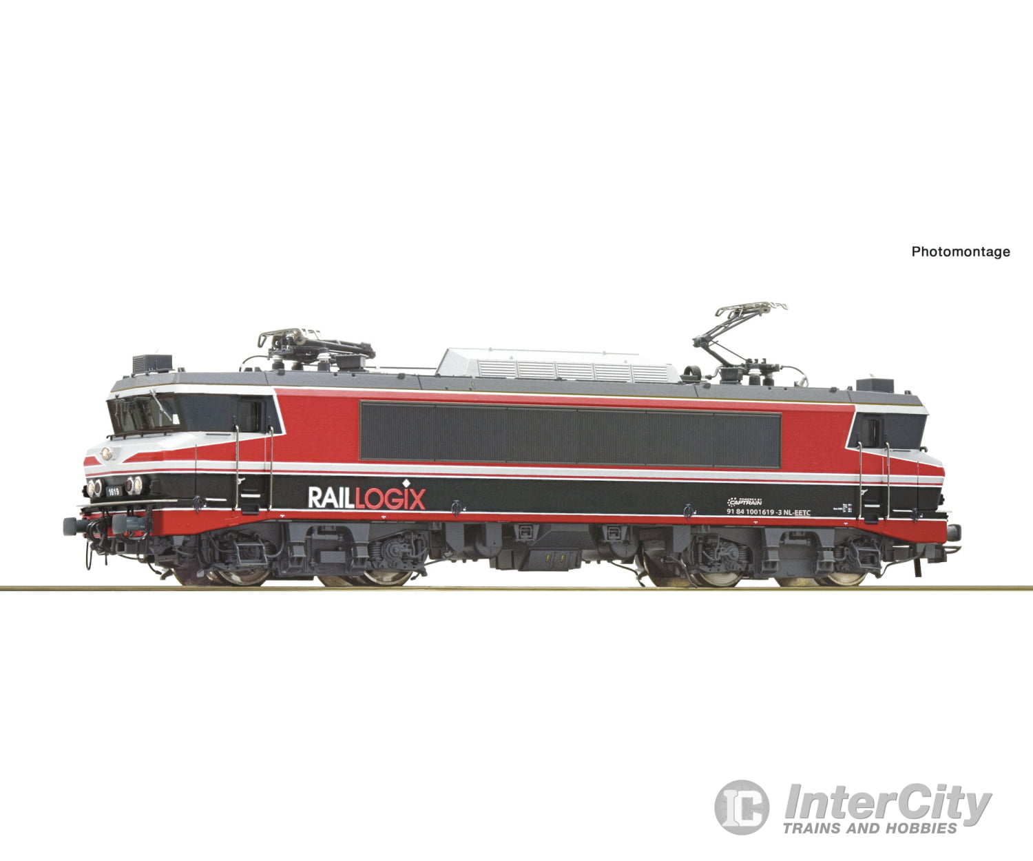 Roco 7500068 Ho Electric Locomotive 1619 Raillogix Era 6 (Dc) European Locomotives