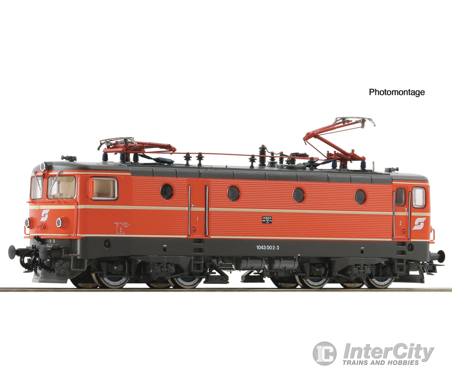 Roco 7500072 Ho Electric Locomotive 1043 002-3 Öbb Era 4 (Dc) European Locomotives