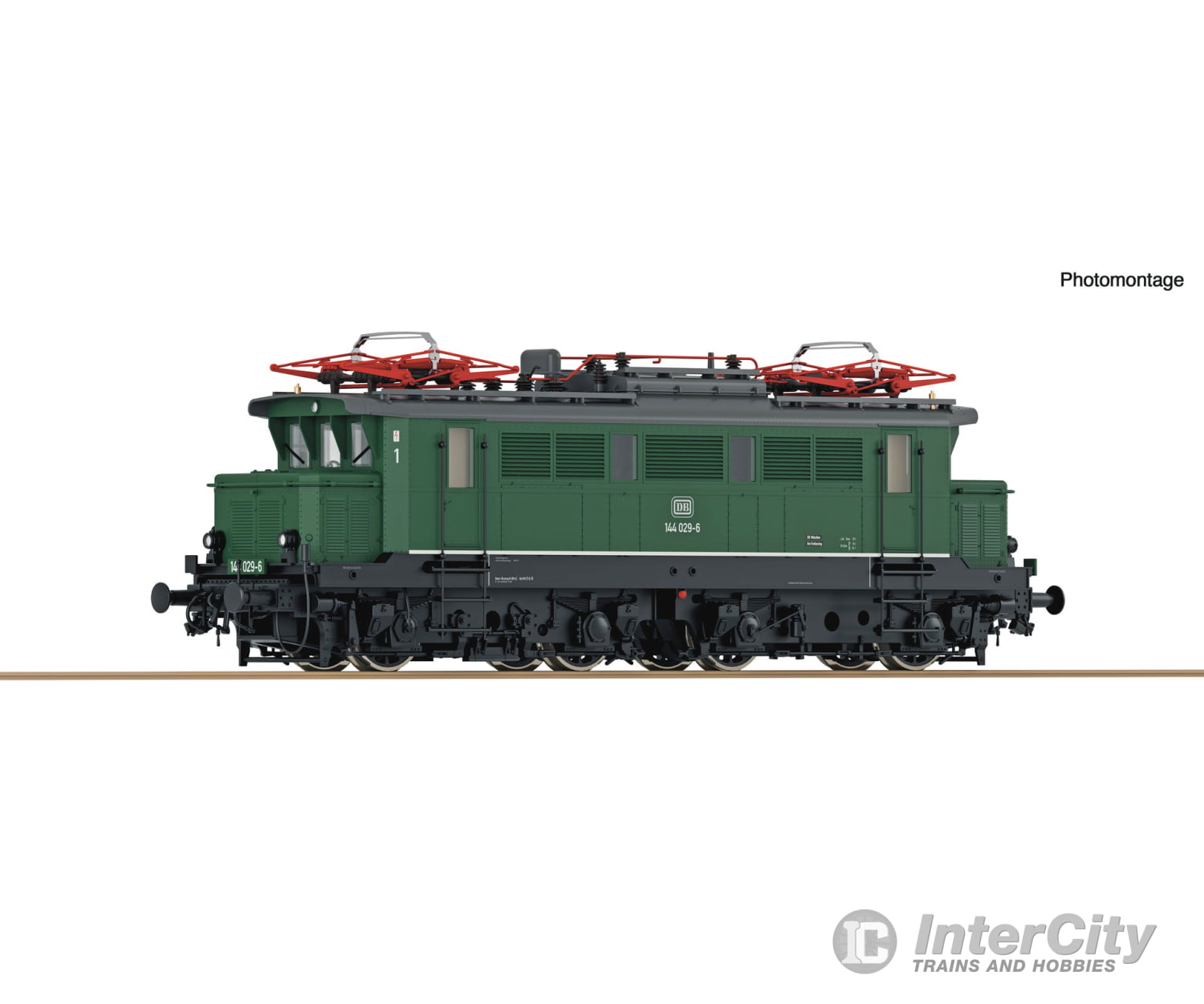 Roco 7500078 Ho Electric Locomotive Class 144 Db Era 4 (Dc) European Locomotives