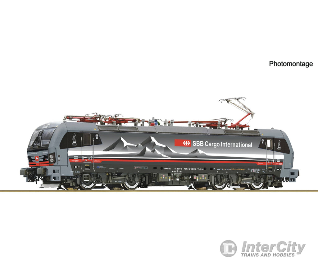 Roco 7500107 Ho Electric Locomotive 193 451-2 ’Alppiercer 3’’ Sbb Cargo International Dc