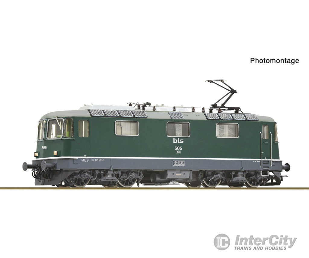 Roco 7500110 Ho Electric Locomotive Re 420 505-0 Bls Dc Analog European Locomotives