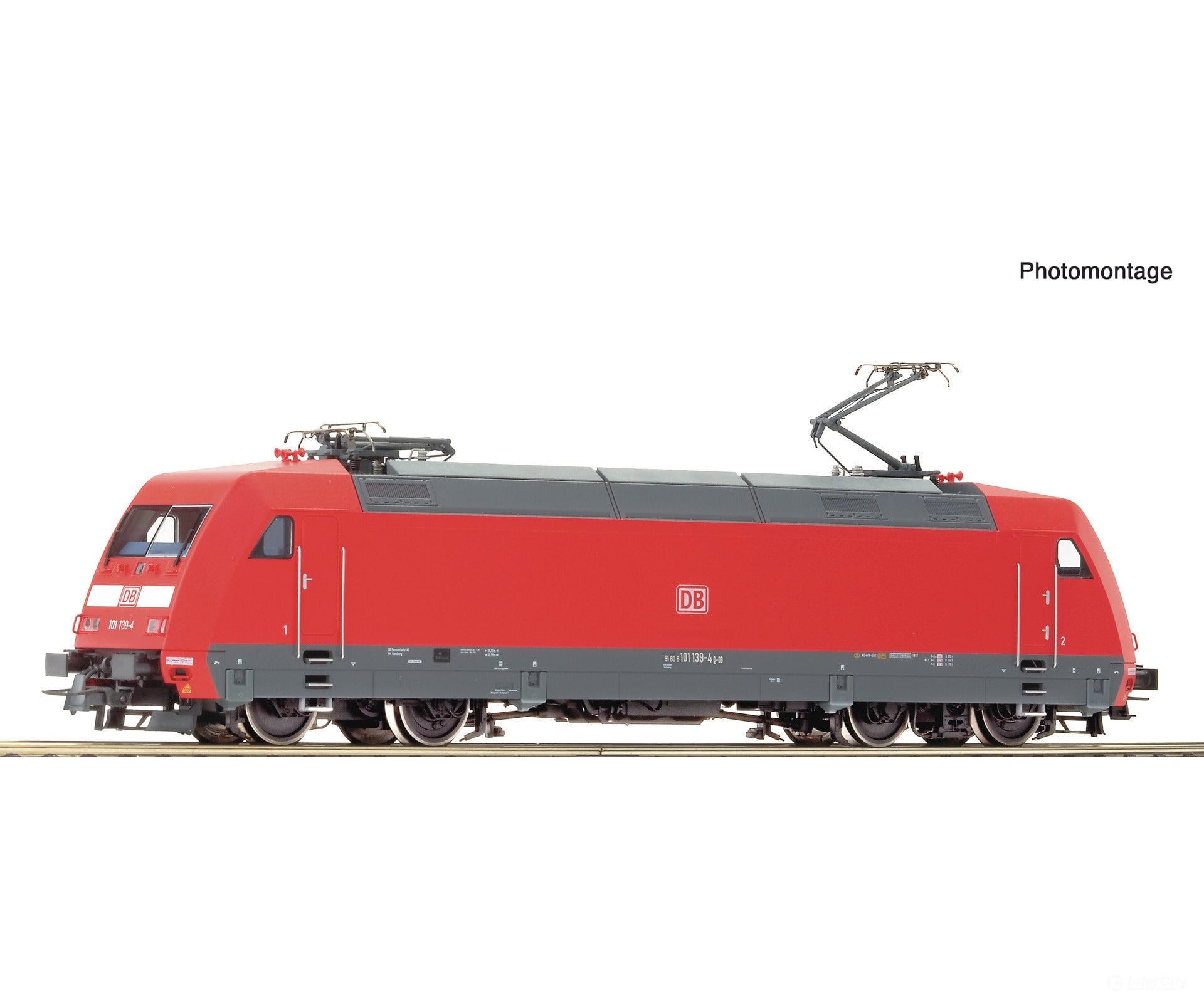 Roco 7500112 Ho Electric Locomotive 101 139-4 Db Ag Dc Analog European Locomotives