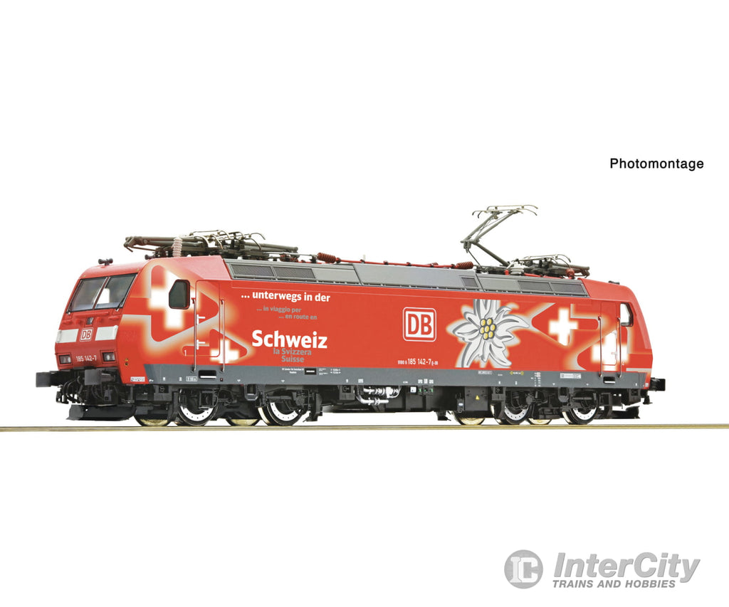 Roco 7500129 Ho Electric Locomotive 185 142-7 Db Ag Dc Analog European Locomotives