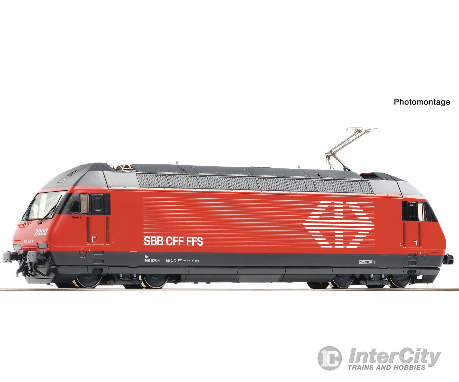 Roco 7500131 Ho Electric Locomotive 460 028-4 Sbb Dc Analog European Locomotives