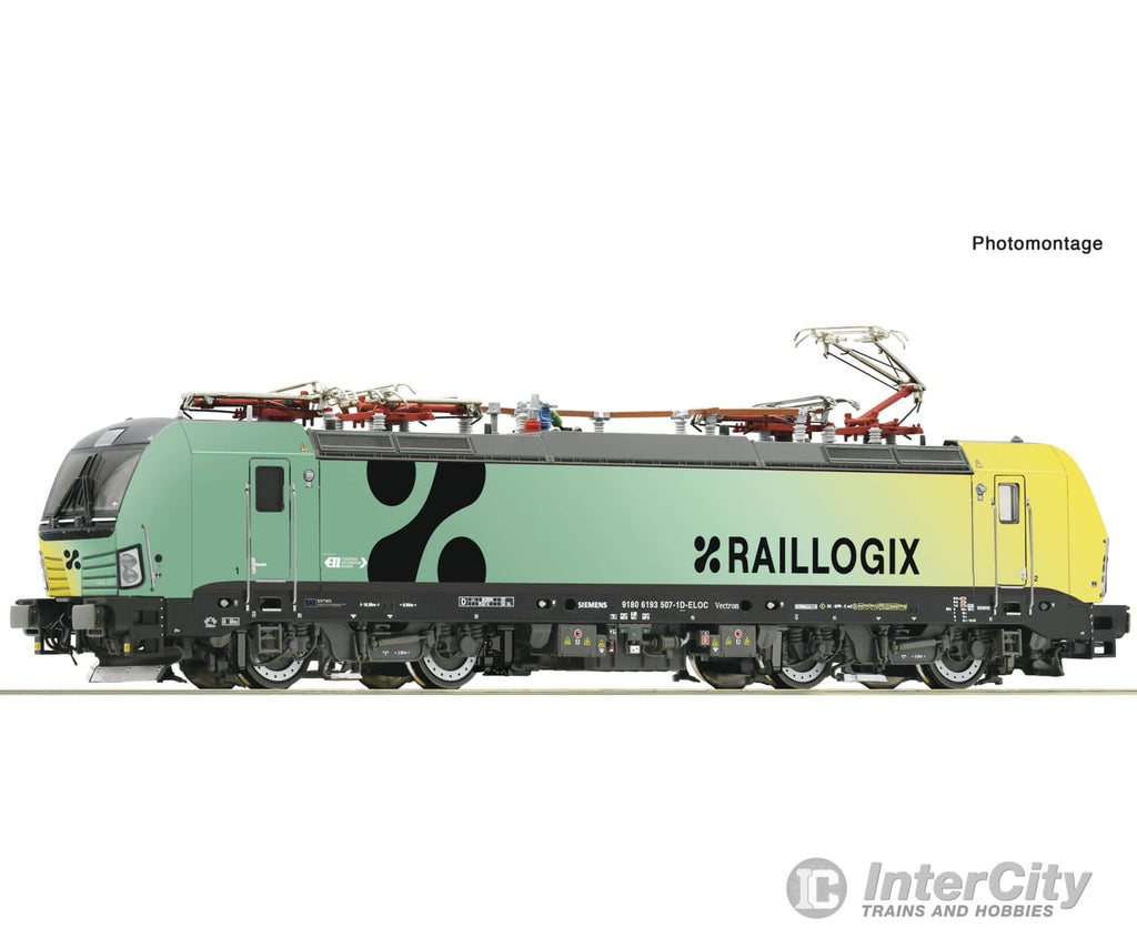 Roco 7500137 Ho Electric Locomotive 193 507-1 Raillogix Dc Analog European Locomotives