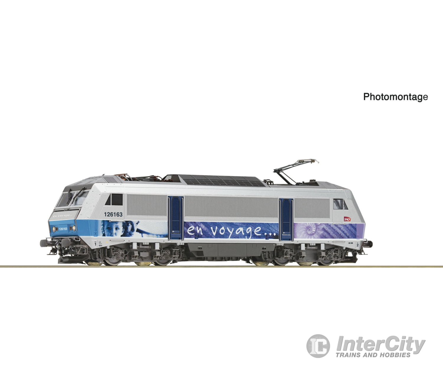 Roco 7500143 Ho Electric Locomotive Bb 126163 Sncf Dc Analog European Locomotives