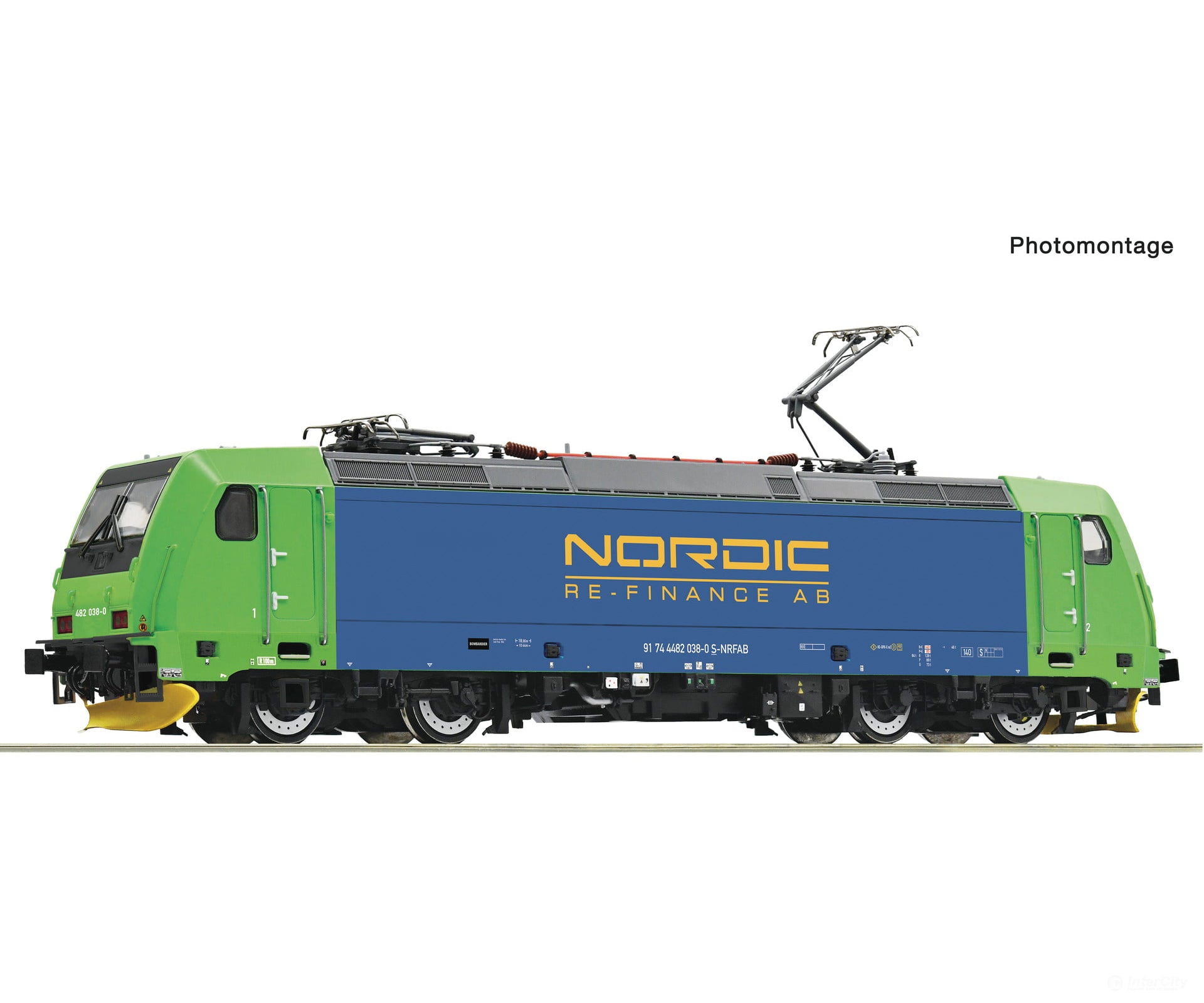 Roco 7500167 HO Electric locomotive 482 038-0 NRFAB DC Analog European Locomotives