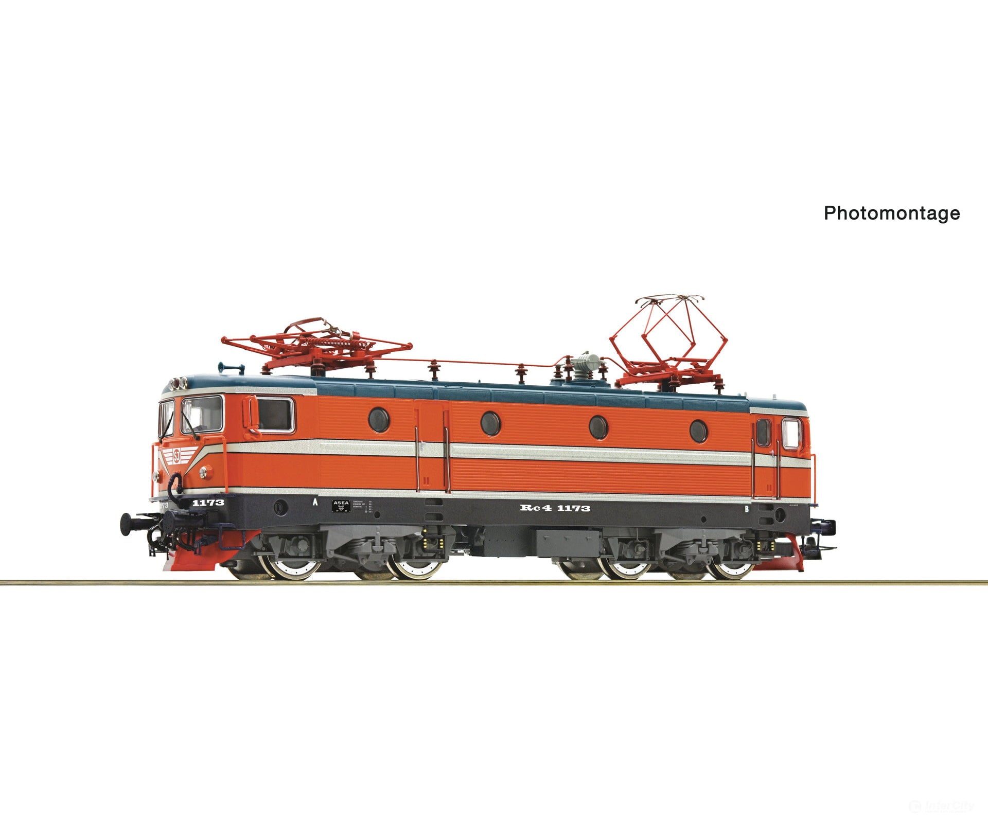 Roco 7500183 HO Electric locomotive Rc 4 1173 SJ DC Analog European Locomotives