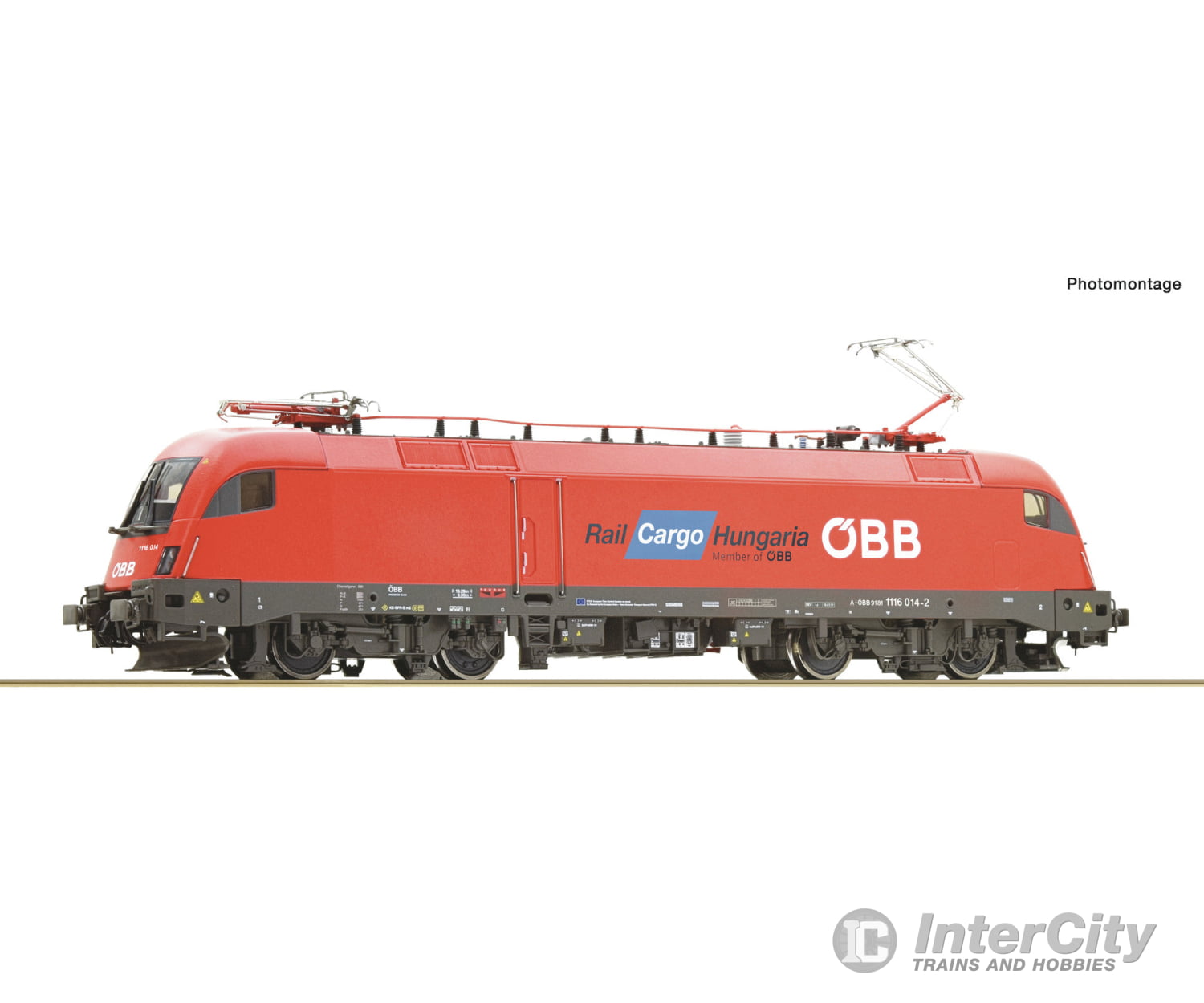 Roco 7500209 HO Electric locomotive 1116 014-2 ÖBB DC Analog European Locomotives