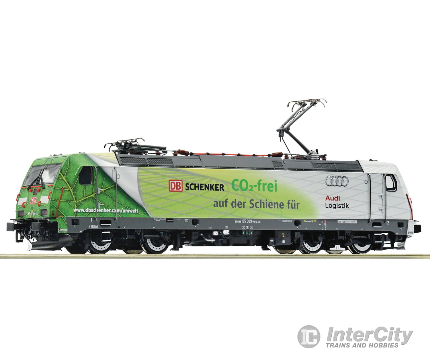 Roco 7510015 Ho Electric Locomotive 185 389-4 Db Ag Era 6 (Dcc Sound) European Locomotives