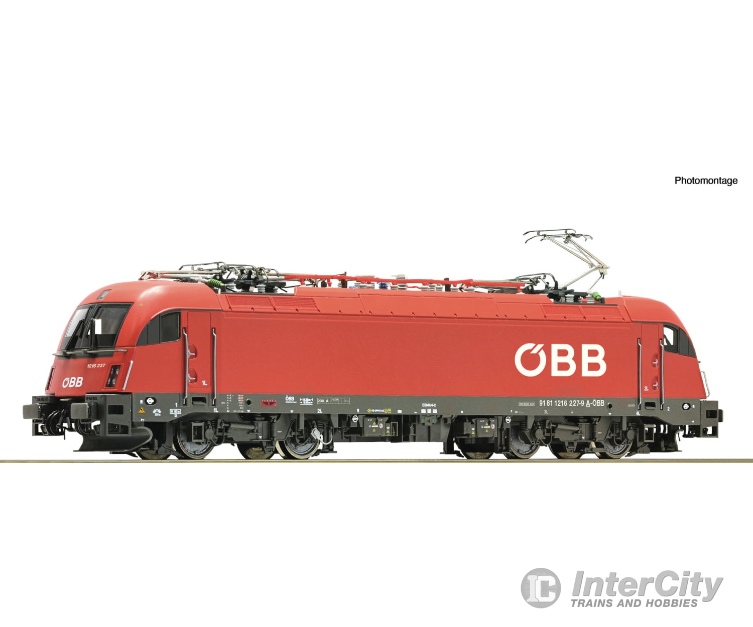 Roco 7510032 Ho Electric Locomotive 1216 227-9 Öbb Era 6 (Dcc Sound) European Locomotives