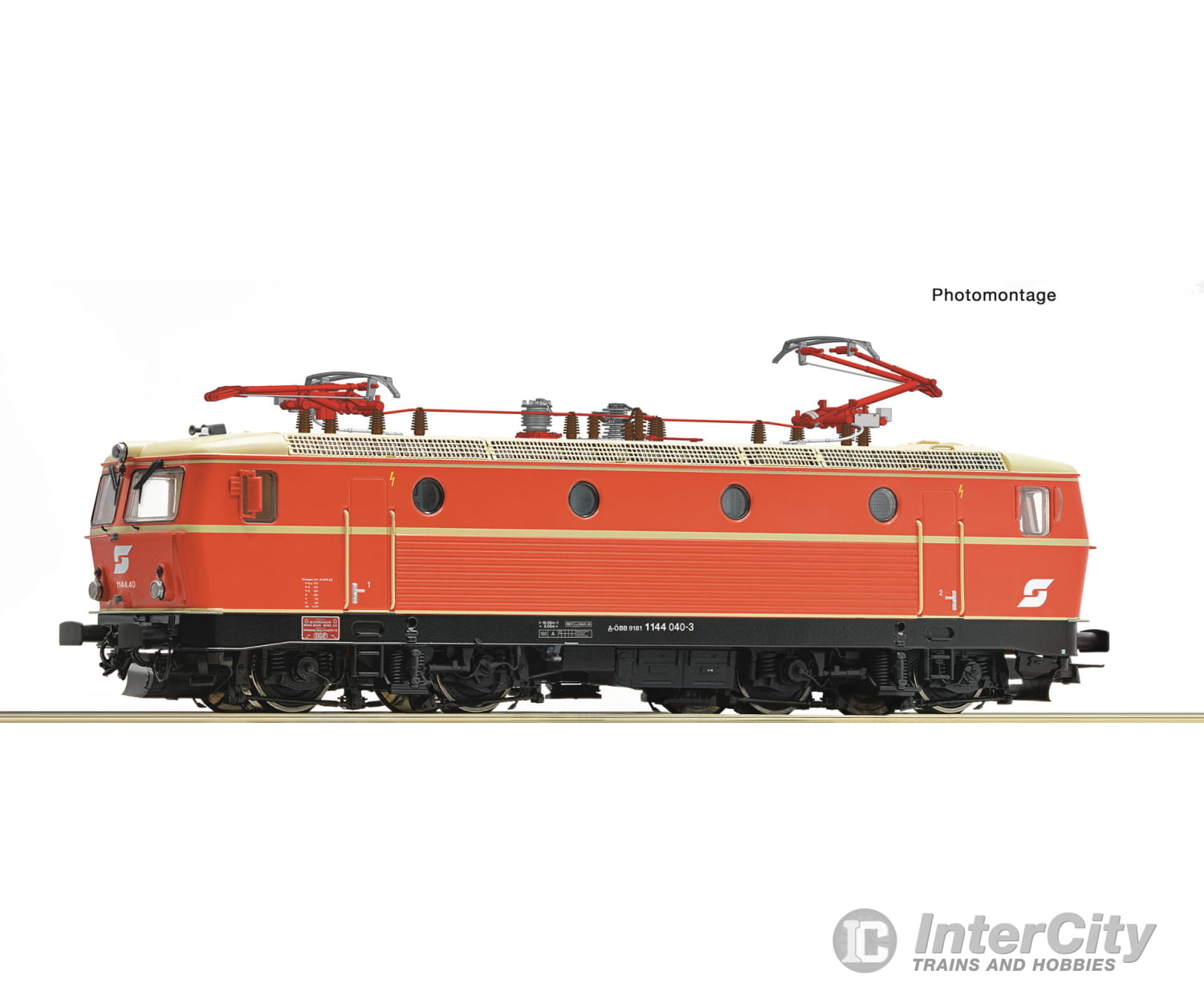 Roco 7510044 Ho Electric Locomotive 1144.40 Öbb Era 6 (Dcc Sound) European Locomotives