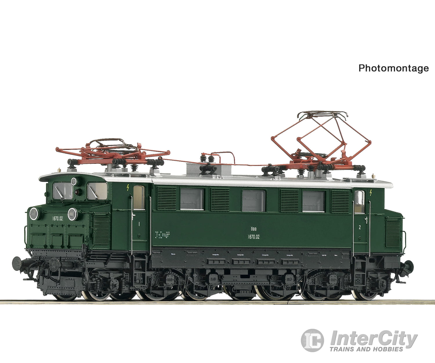 Roco 7510047 Ho Electric Locomotive 1670.02 Öbb Era 4 (Dcc Sound) European Locomotives