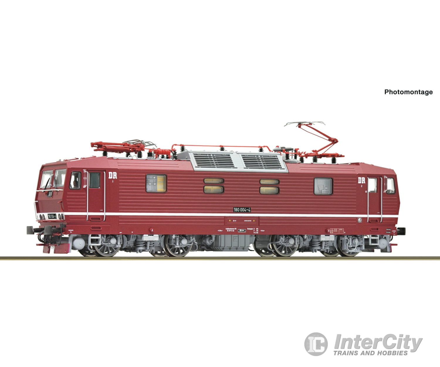 Roco 7510052 Ho Electric Locomotive 180 004-4 Dr Era 4 (Dcc Sound) European Locomotives