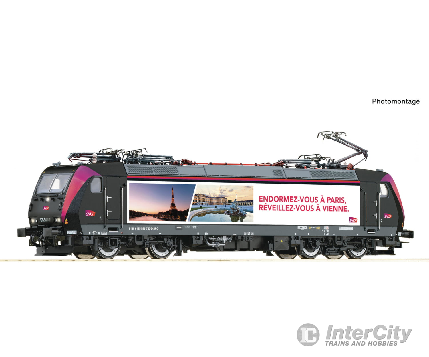 Roco 7510053 Ho Electric Locomotive 185 552-7 Sncf Era 6 (Dcc Sound) European Locomotives