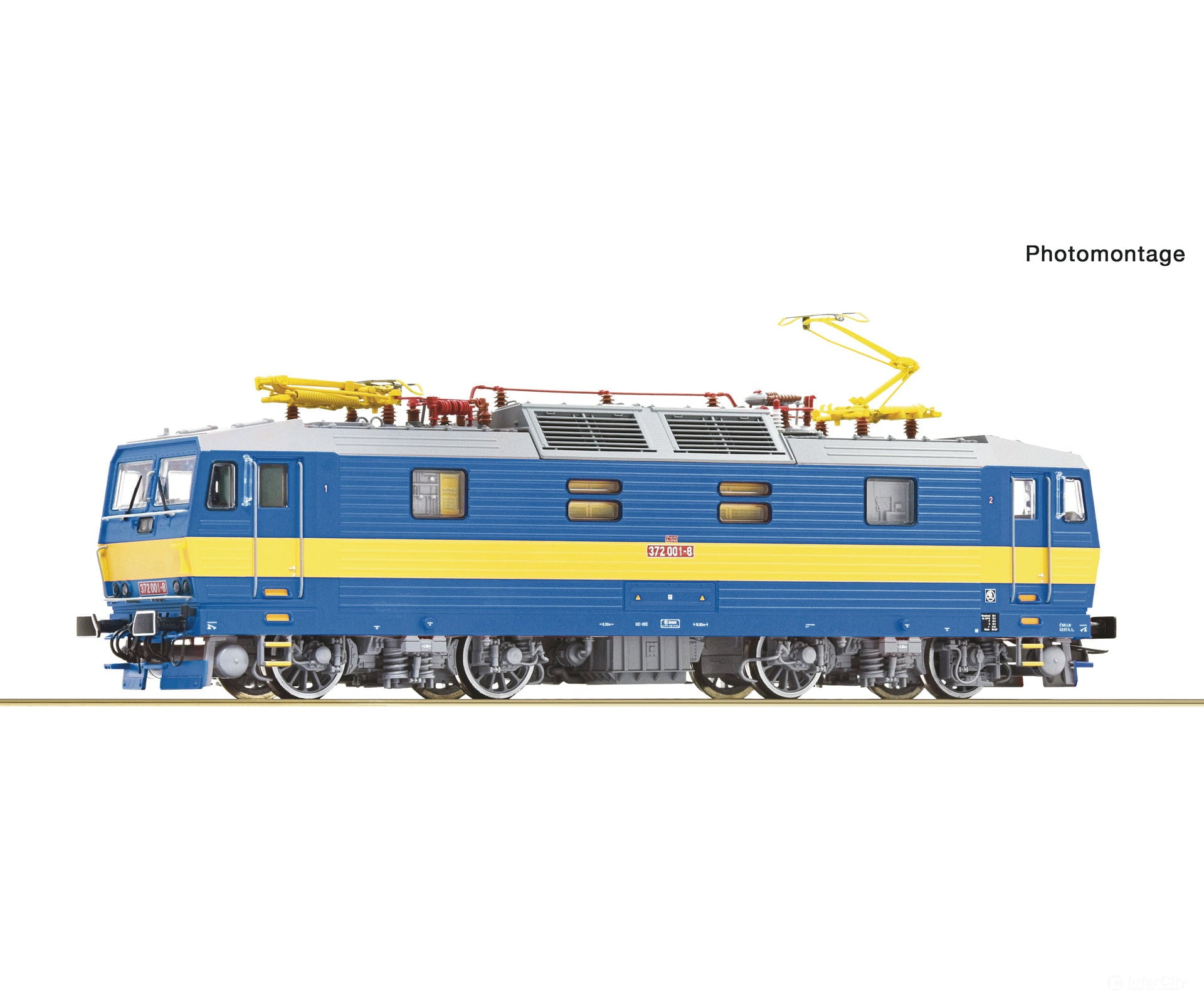 Roco 7510061 Ho Electric Locomotive 372 001-8 Cd Dcc Digital Sound European Locomotives