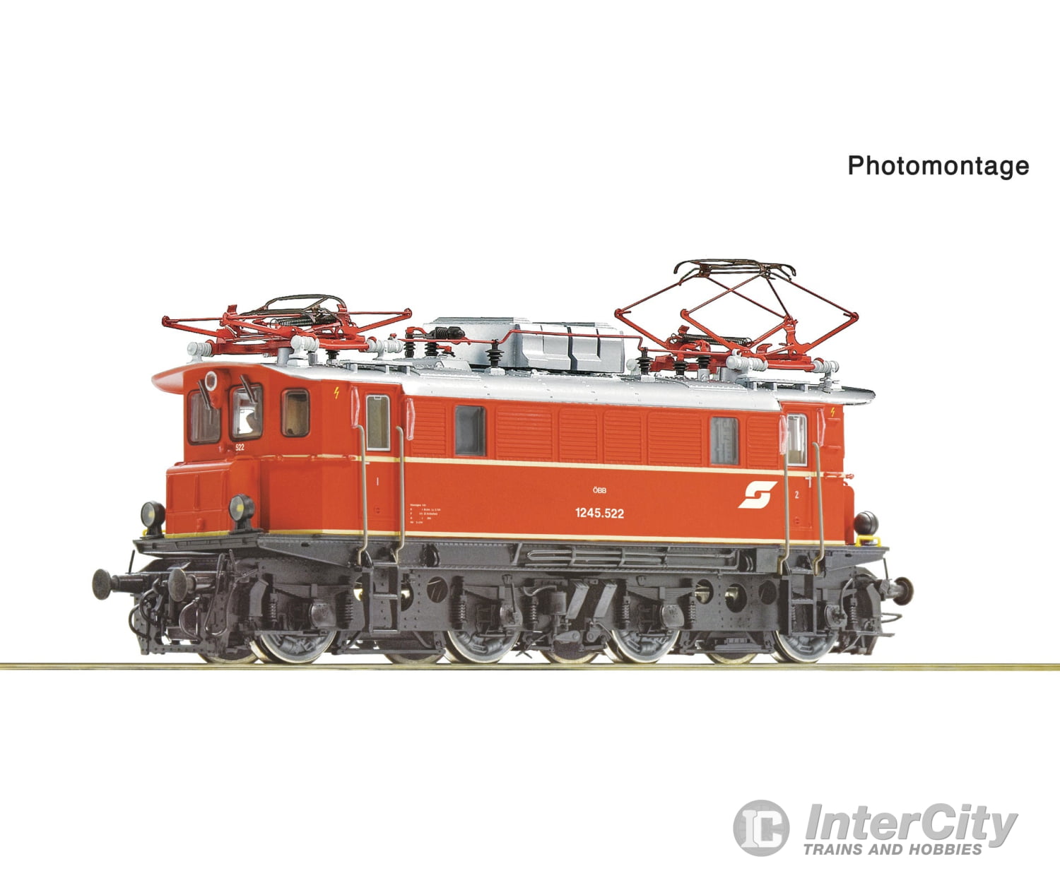 Roco 7510121 Ho Electric Locomotive 1245.522 Öbb Dcc Digital Sound European Locomotives