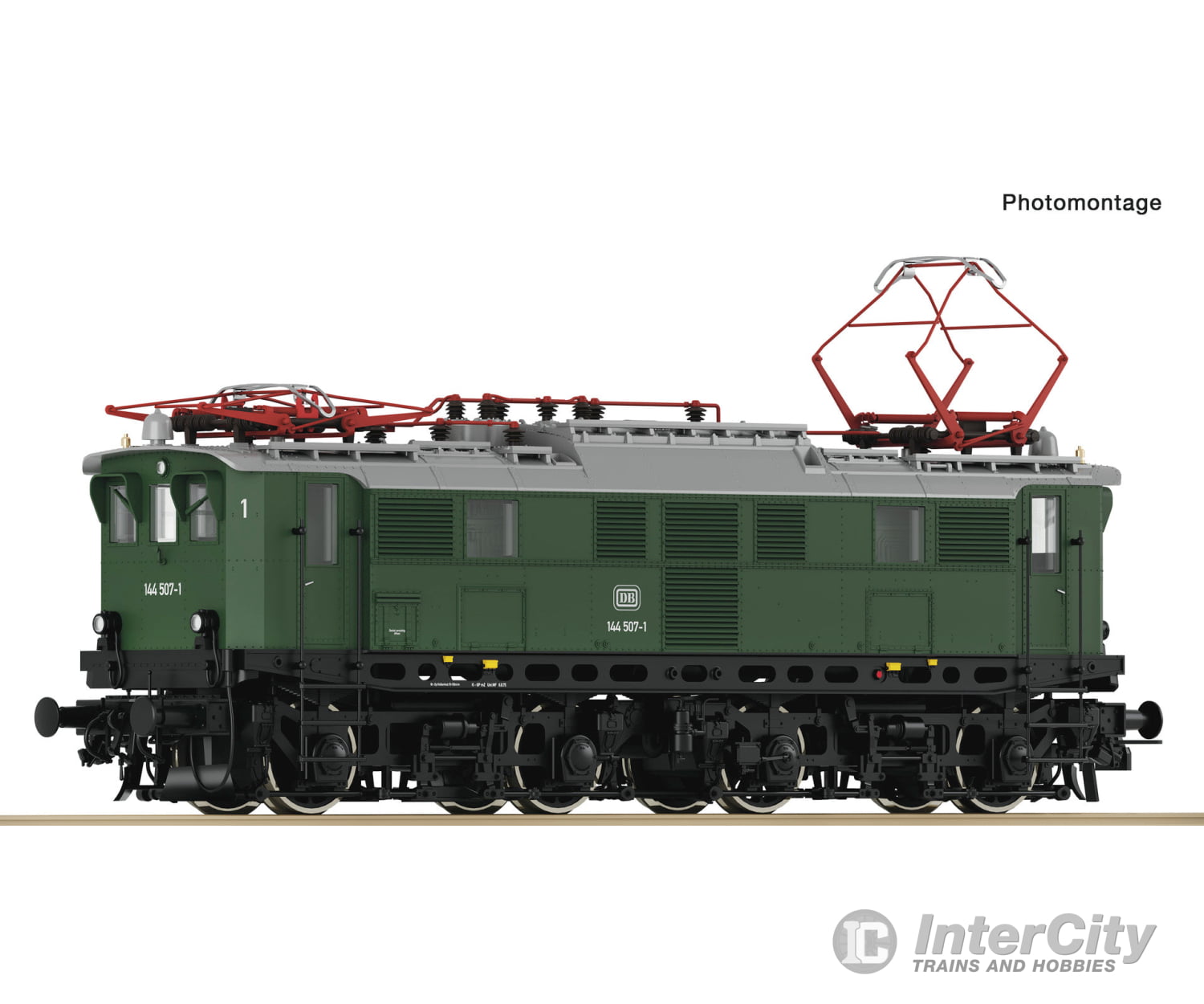 Roco 7510147 Ho Electric Locomotive 144 507-1 Db Dcc Digital Sound European Locomotives