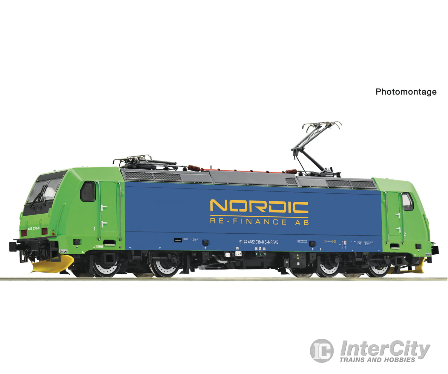 Roco 7510167 HO Electric locomotive 482 038-7 NRFAB DCC Digital Sound European Locomotives