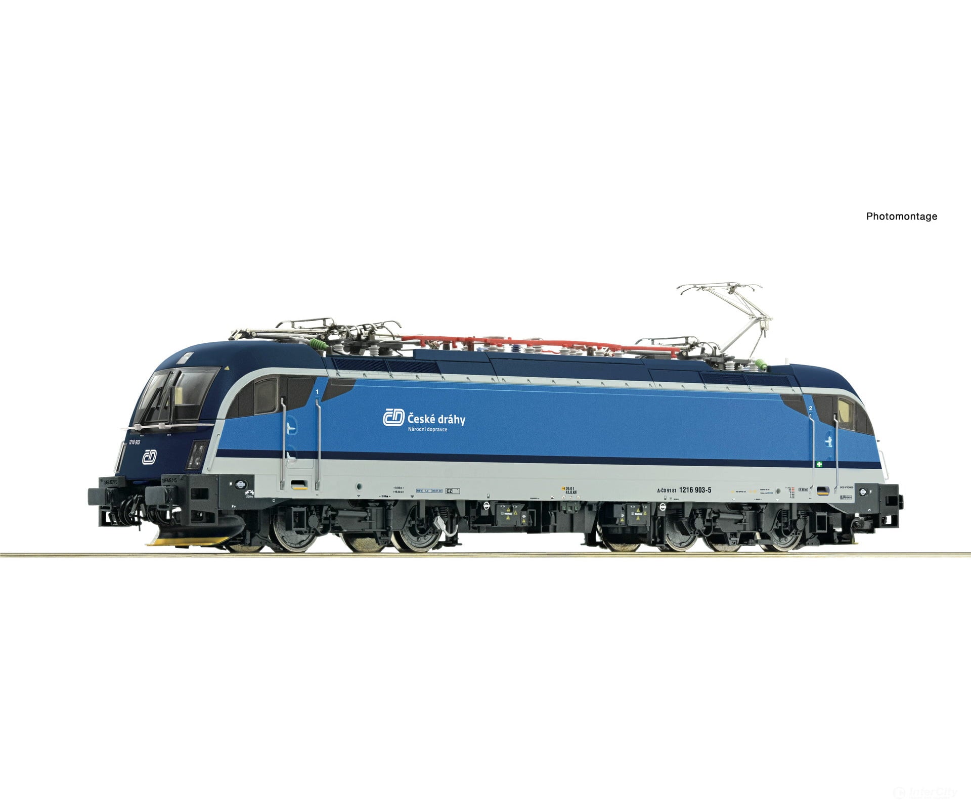 Roco 7520012 Ho Electric Locomotive 1216 903-5 Cd Era 6 (Marklin Ac Sound) European Locomotives