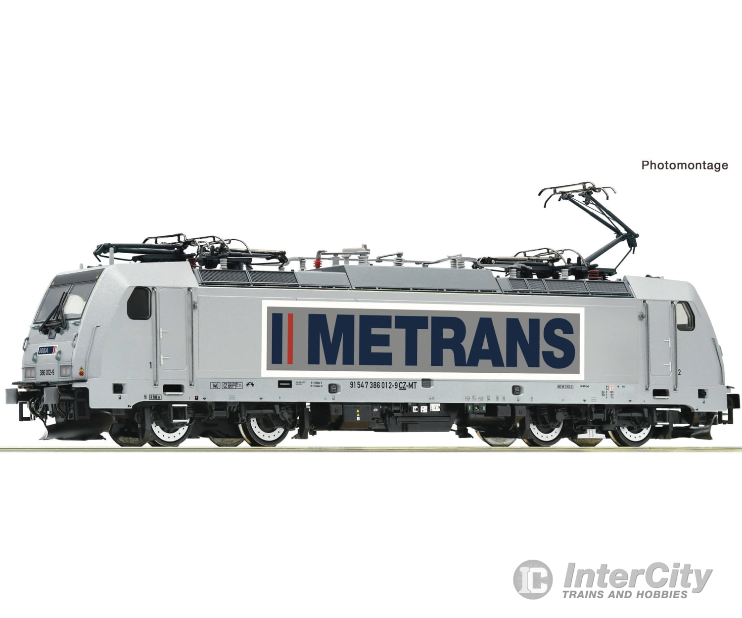 Roco 7520016 Ho Electric Locomotive 386 012-9 Metrans Era 6 (Marklin Ac Sound) European Locomotives