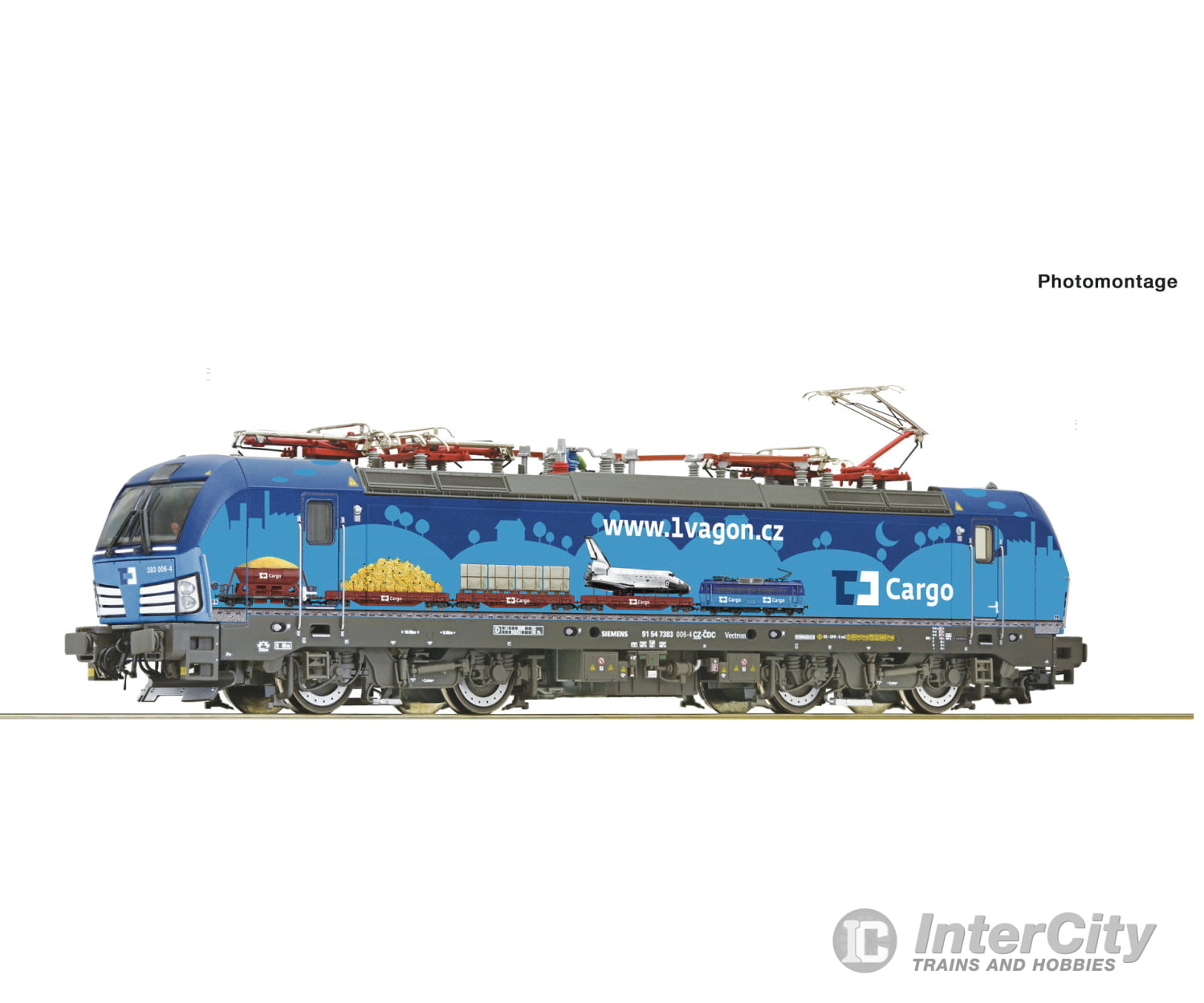 Roco 7520041 Ho Electric Locomotive 383 006-4 Cd Cargo Era 6 (Marklin Ac Sound) European Locomotives