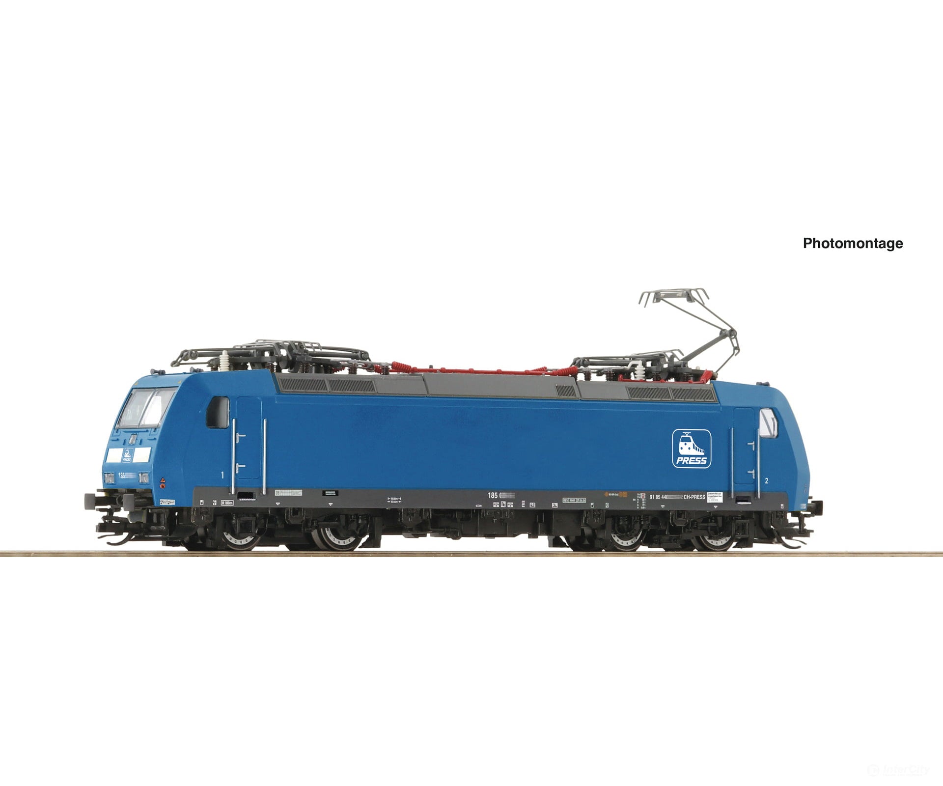 Roco 7520098 Ho Electric Locomotive 185 061-5 Press Ac Digital Sound European Locomotives