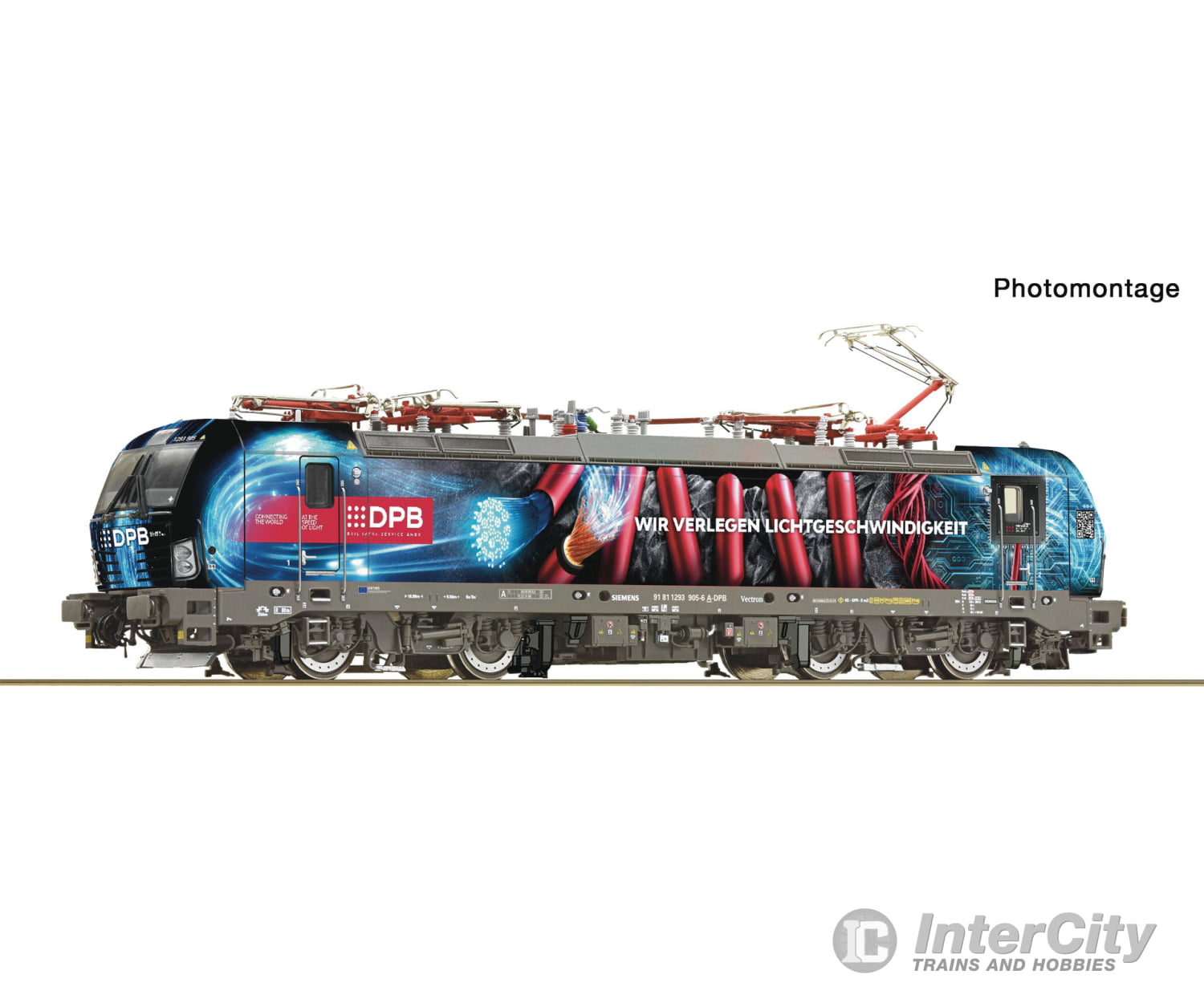 Roco 7520104 Ho Electric Locomotive 1293 905-6 Dpb Ac Digital Sound European Locomotives