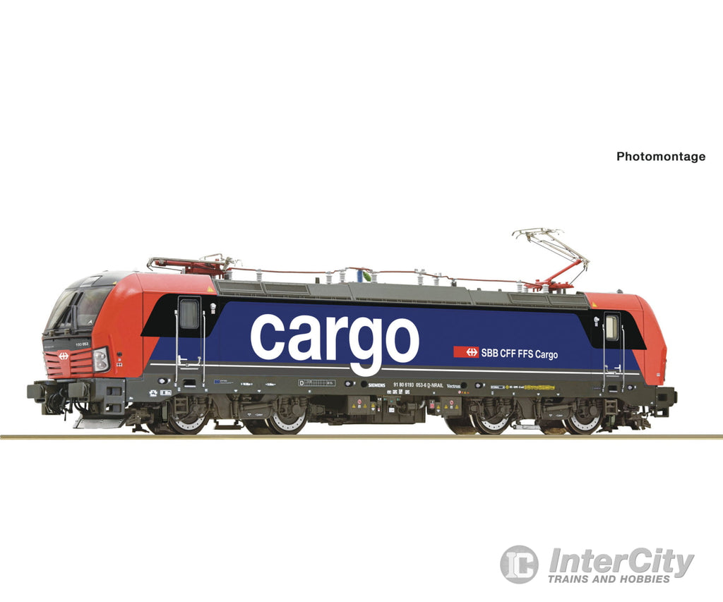 Roco 7520130 Ho Electric Locomotive 193 053-6 Sbb Cargo Ac Digital Sound European Locomotives