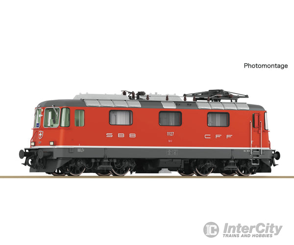 Roco 7520138 Ho Electric Locomotive Re 4/4 Ii 11127 Sbb Era 5 (Marklin Ac Sound) European