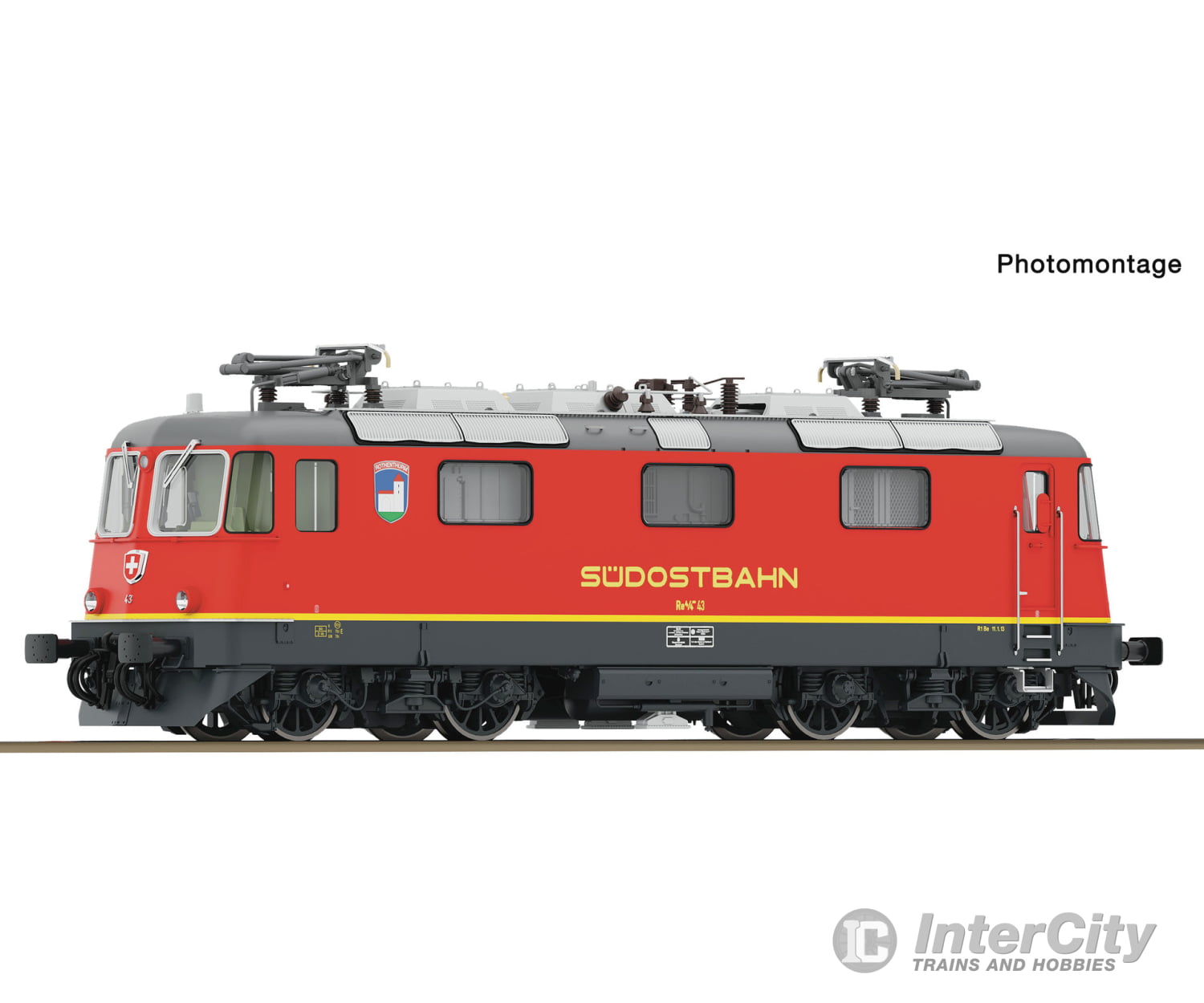 Roco 7520170 HO Electric locomotive Re 4/4 III 43 SOB AC Digital Sound European Locomotives
