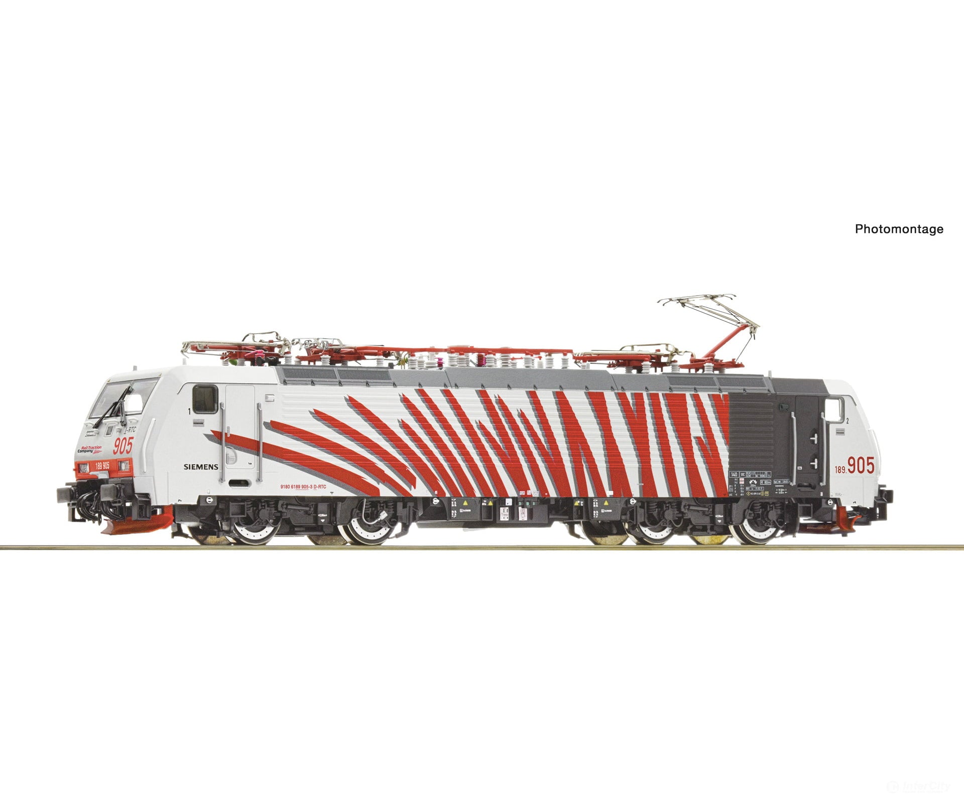 Roco 7520176 HO Electric locomotive 189 905-3 RTC Marklin AC Digital Sound European Locomotives