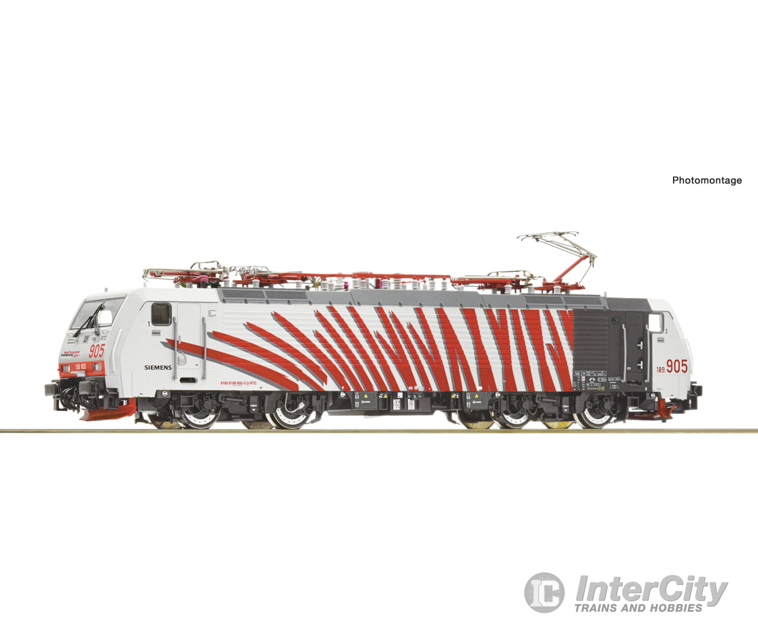 Roco 7520176 HO Electric locomotive 189 905-3 RTC Marklin AC Digital Sound European Locomotives
