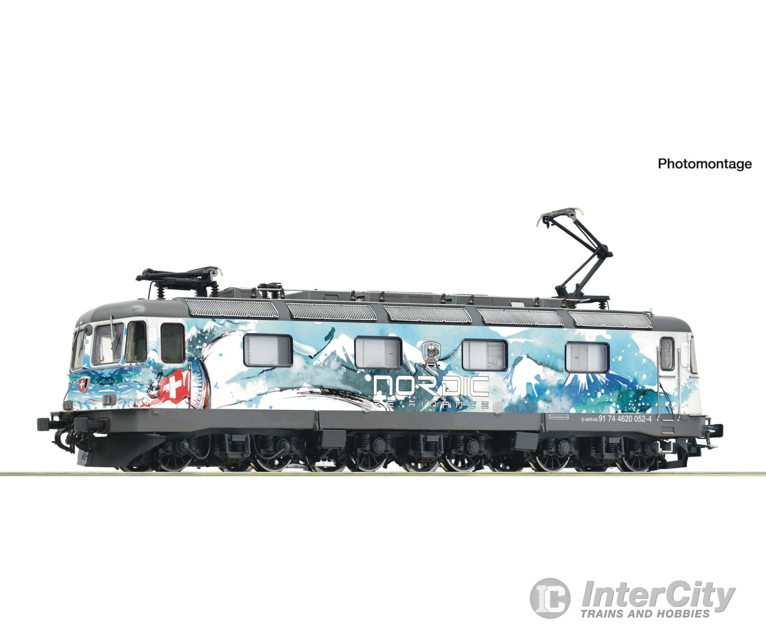 Roco 7520211 HO Electric locomotive 4620 052-4 NRFAB AC Digital Sound European Locomotives