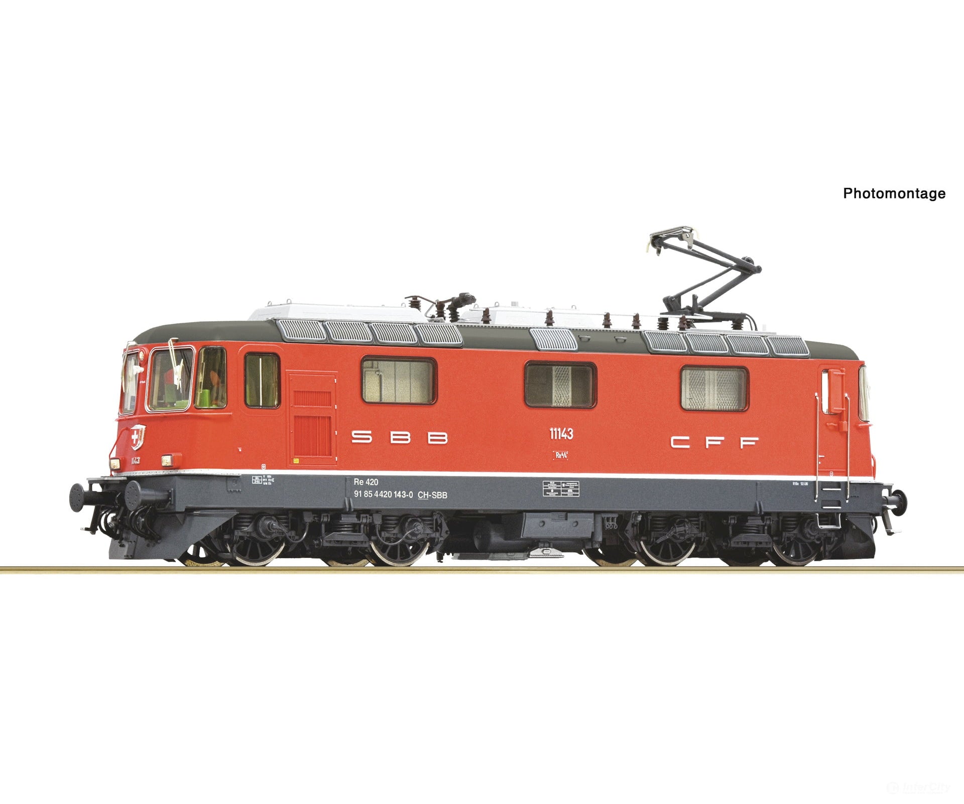 Roco 7520222 HO Electric locomotive Re 4/4 II 11143 SBB AC Digital Sound European Locomotives