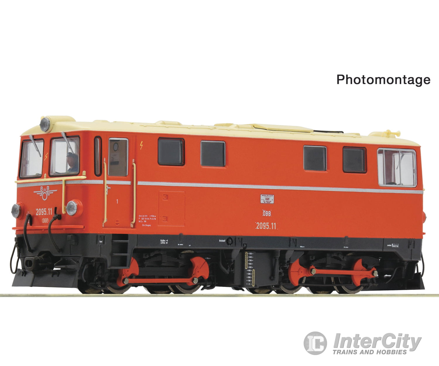 Roco 7540005 Hoe Diesel Locomotive 2095.11 Öbb Dc Analog European Locomotives