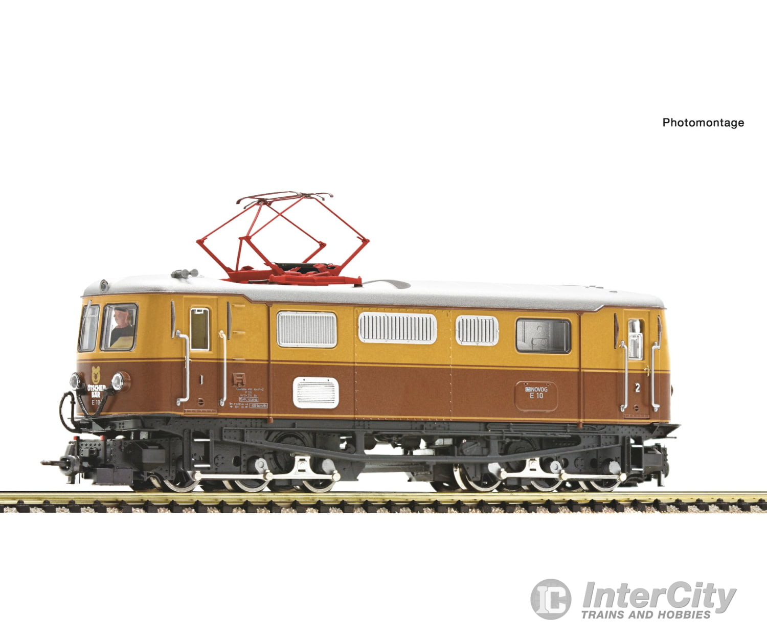 Roco 7550002 Hoe Electric Locomotive E10 “Ötscherbär” Növog Era 6 (Dcc Sound) European Locomotives