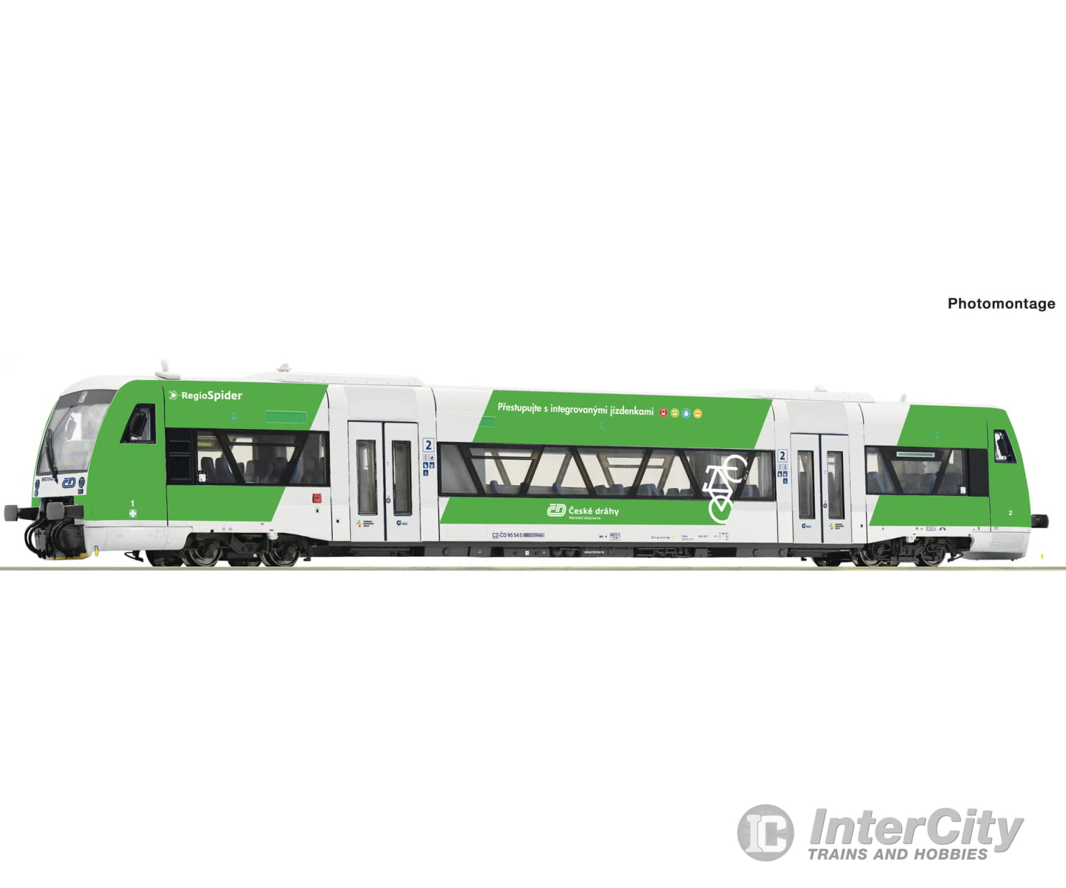 Roco 7700003 Ho Diesel Railcar 841 205-8 Cd Era 6 (Dc) European Locomotives