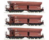 Roco 77030 HO 3 piece set (1): Ore wagons DB European Passenger Cars